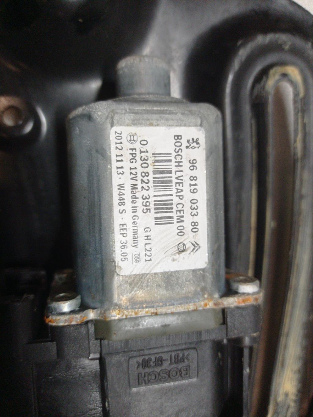 Alzacristalli elettrico posteriore sinistro PEUGEOT 308 1 PHASE 2 CABRIOLET Gasolina - 1
