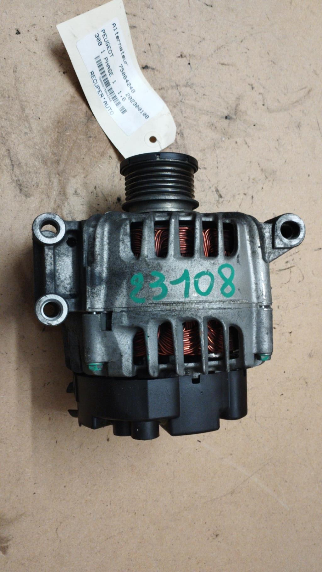Alternatore PEUGEOT 308 1 PHASE 1 Gasolina - 1