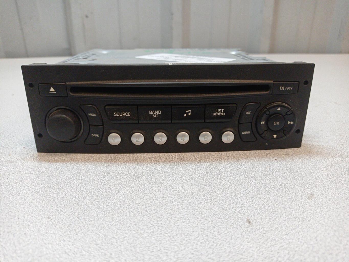 Autoradio originale PEUGEOT 207 PHASE 2 BREAK Diésel - 1