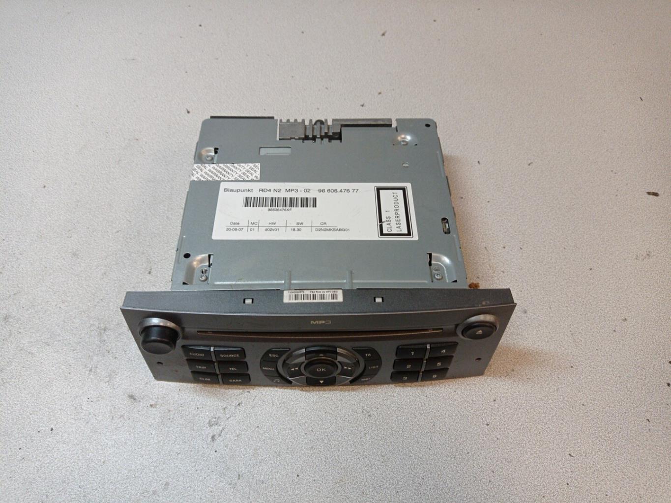 Autoradio originale PEUGEOT 407 PHASE 1 Gasolina - 1