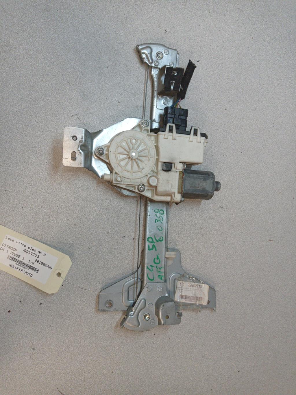 Alzacristalli elettrico posteriore sinistro CITROEN C4 1 PHASE 1 Diésel - 1