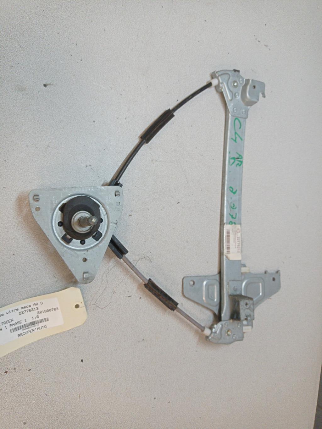 Alzacristalli manuale posteriore destro CITROEN C4 1 PHASE 1 Diésel - 1