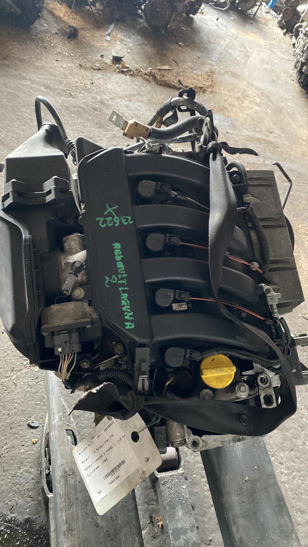 Moteur RENAULT LAGUNA 2 PHASE 1 Essence - 1