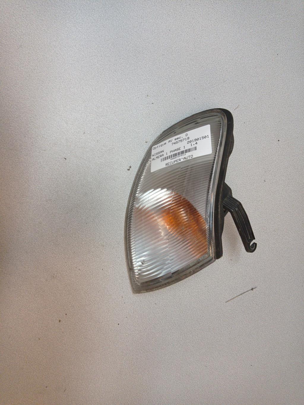 Gruppo ottico anteriore secondario destro (luci)(freccia) NISSAN ALMERA 1 PHASE 1 Gasolina - 1