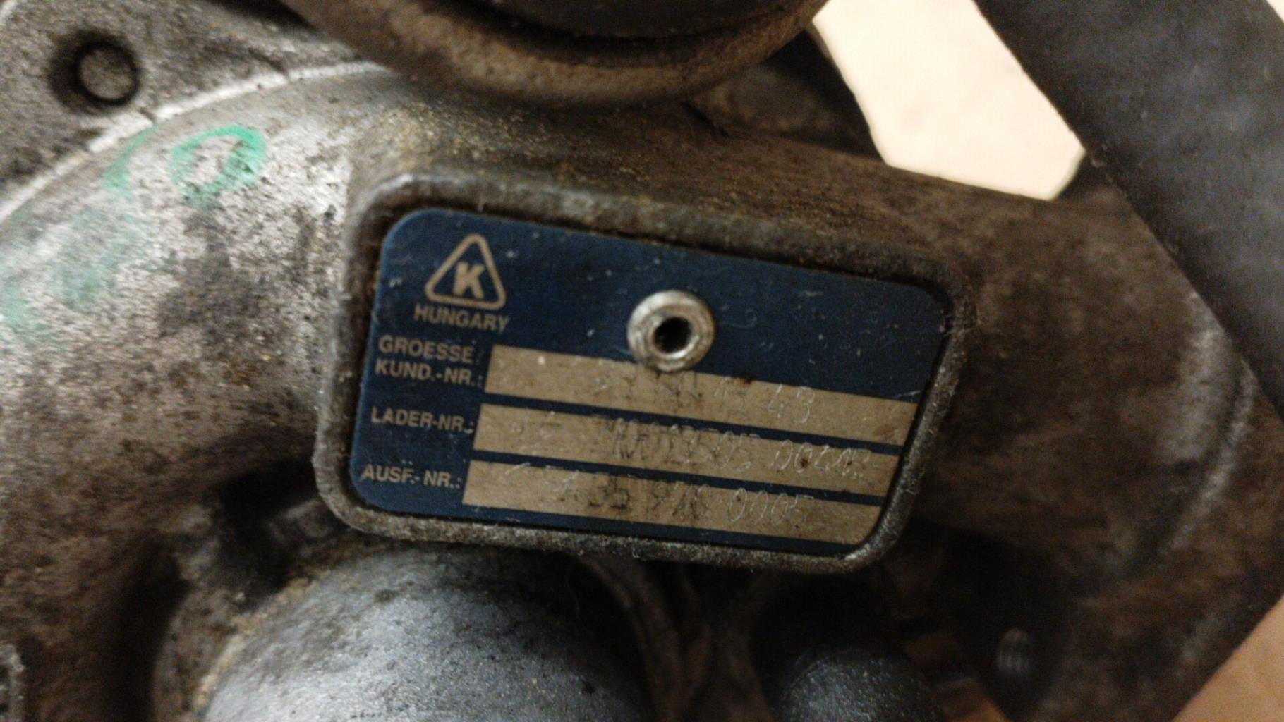 Turbo OPEL CORSA D PHASE 1 Diesel - 1