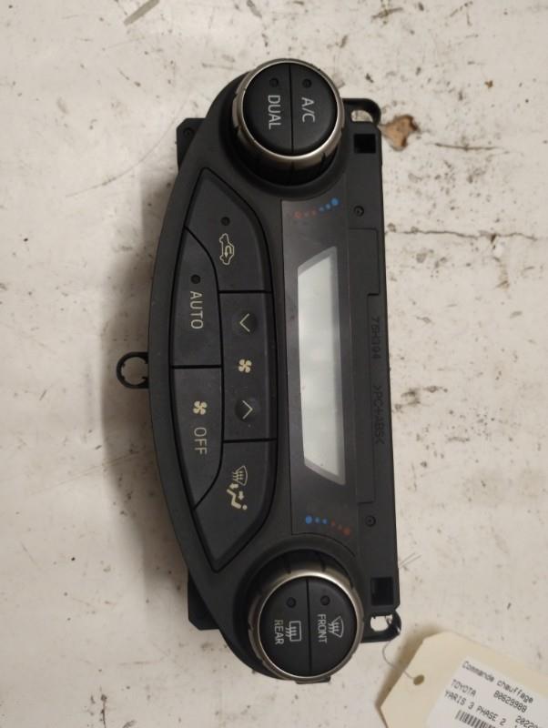 Commande chauffage TOYOTA YARIS 3 PHASE 2 Essence/Hybride - 1