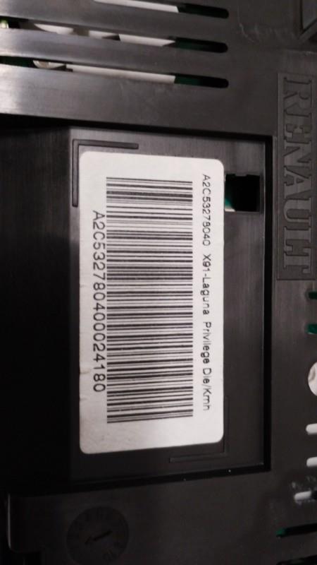 Compteur RENAULT LAGUNA 3 PHASE 1 Diesel - 1