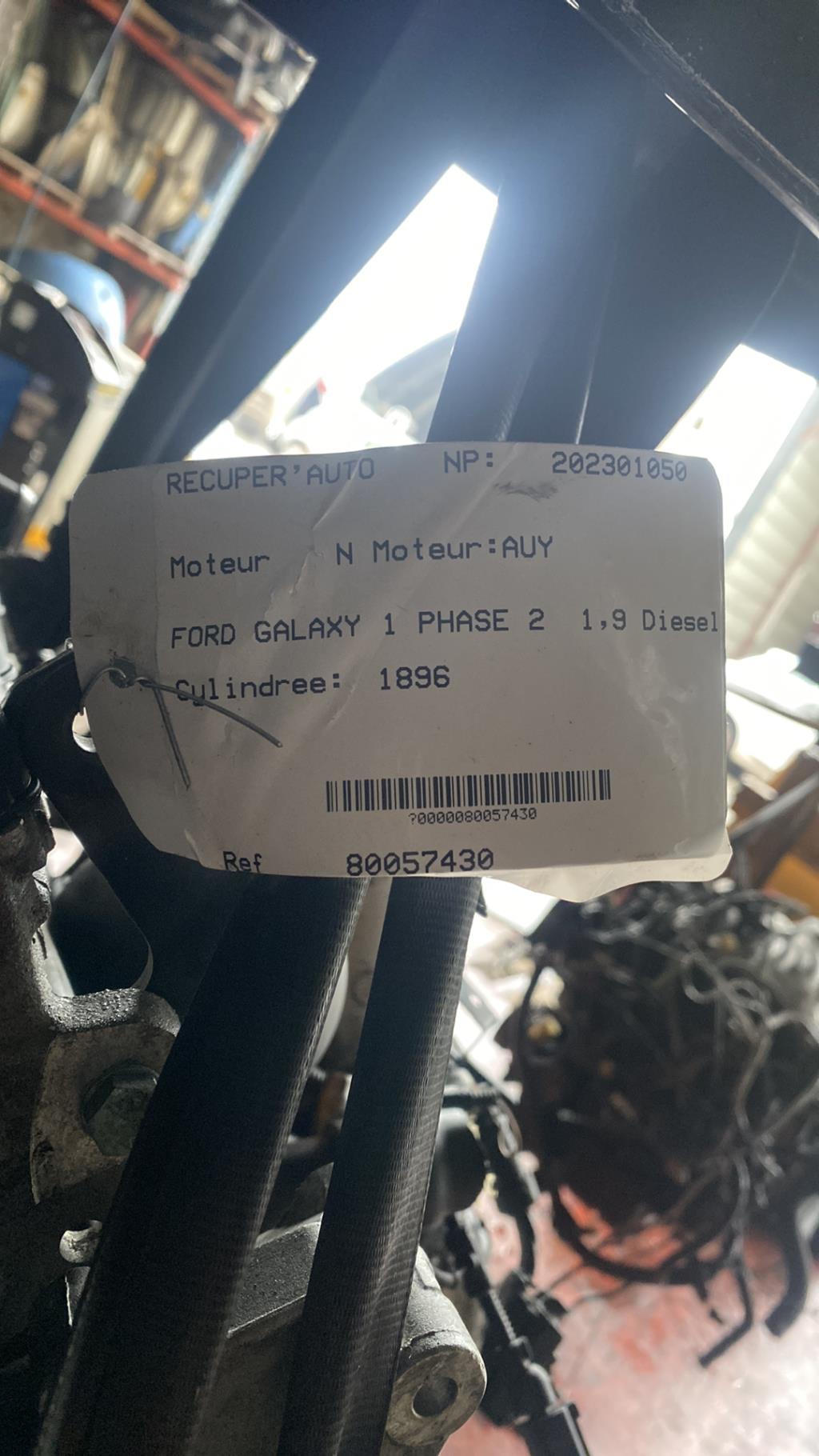 Moteur FORD GALAXY 1 PHASE 2 Diesel - 1