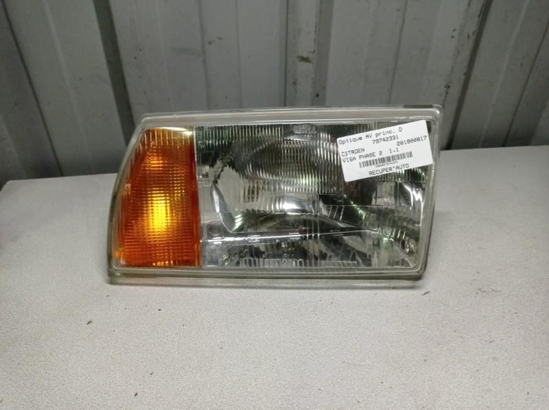 Gruppo ottico anteriore principale destro (luci)(faro) CITROEN VISA PHASE 2 Gasolina - 1