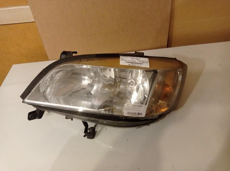 Gruppo ottico anteriore principale sinistro (luci)(faro) OPEL ZAFIRA A PHASE 1 Diésel - 1