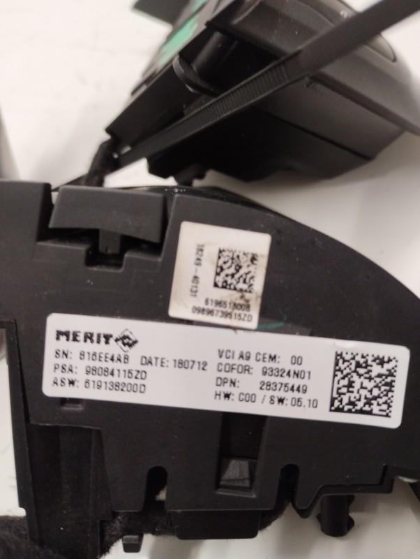 Commande autoradio PEUGEOT 208 1 PHASE 2 Essence - 1
