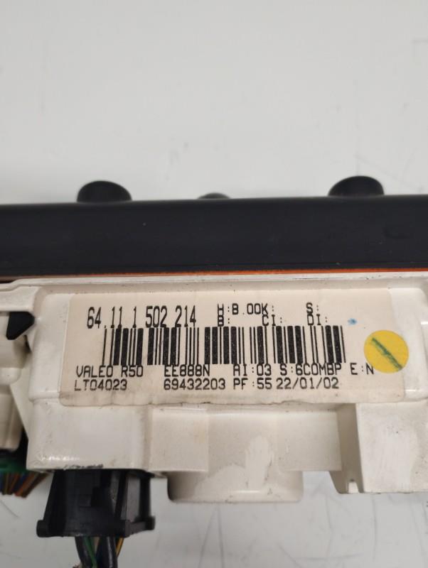 Commande chauffage MINI MINI 1 R50/R53 PHASE 1 Essence - 1