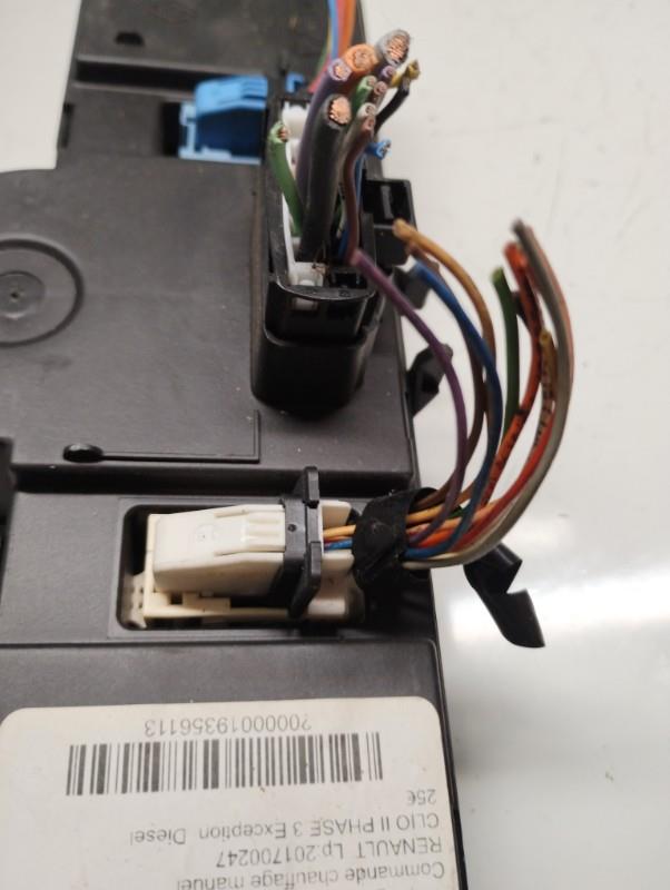 Commande chauffage RENAULT CLIO 3 PHASE 2 Diesel - 1