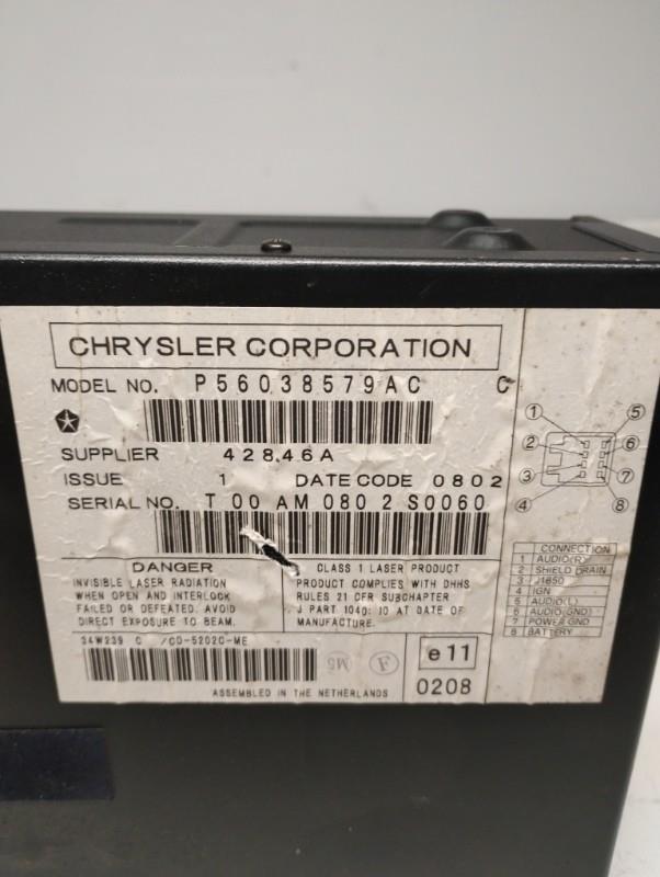 Chargeur CD JEEP GRAND CHEROKEE 1 PHASE 2 Diesel - 1