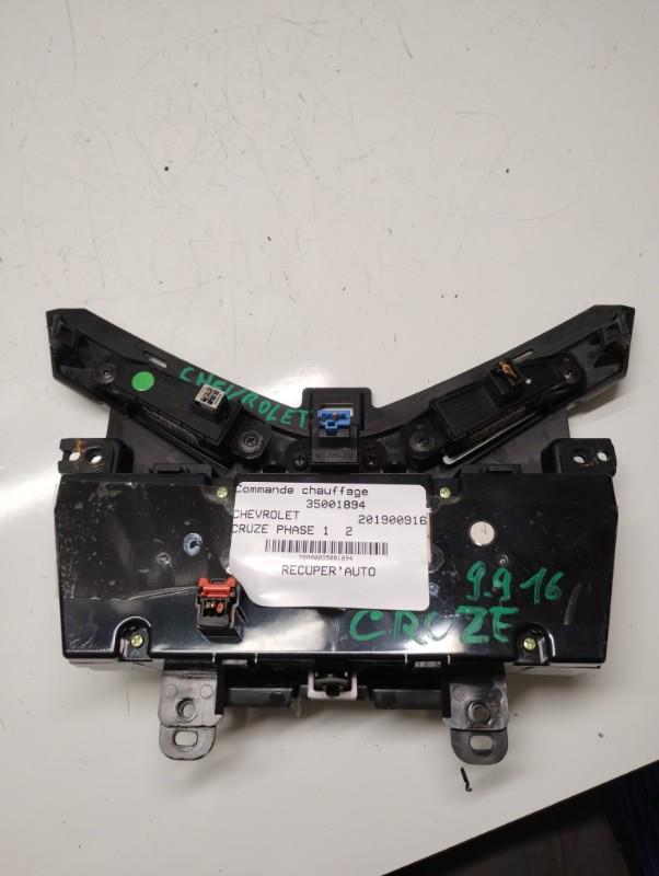 Commande chauffage CHEVROLET CRUZE PHASE 1 Diesel - 1