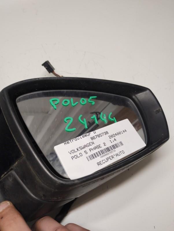 Specchietto retrovisore destro VOLKSWAGEN POLO 5 PHASE 2 Diésel - 1