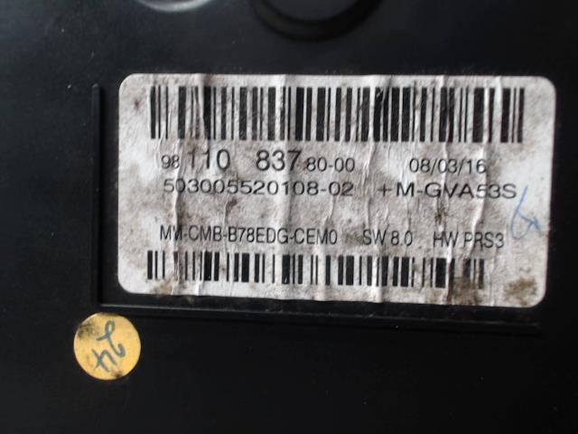 Compteur CITROEN C4 PICASSO 2 PHASE 1 Diesel - 1