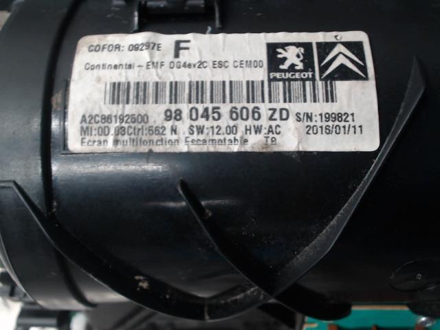 Schermo GPS PEUGEOT 3008 1 PHASE 2 Gasolina - 1
