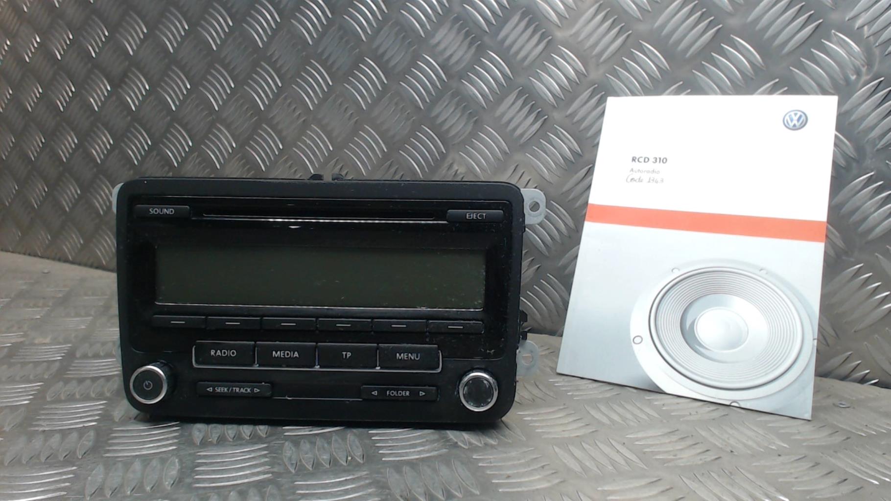 Autoradio originale VOLKSWAGEN GOLF 6 Diésel - 1