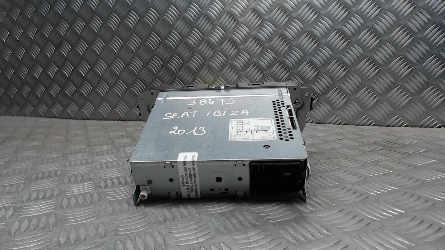 Autoradio originale SEAT IBIZA 4 PHASE 2 Diésel - 1