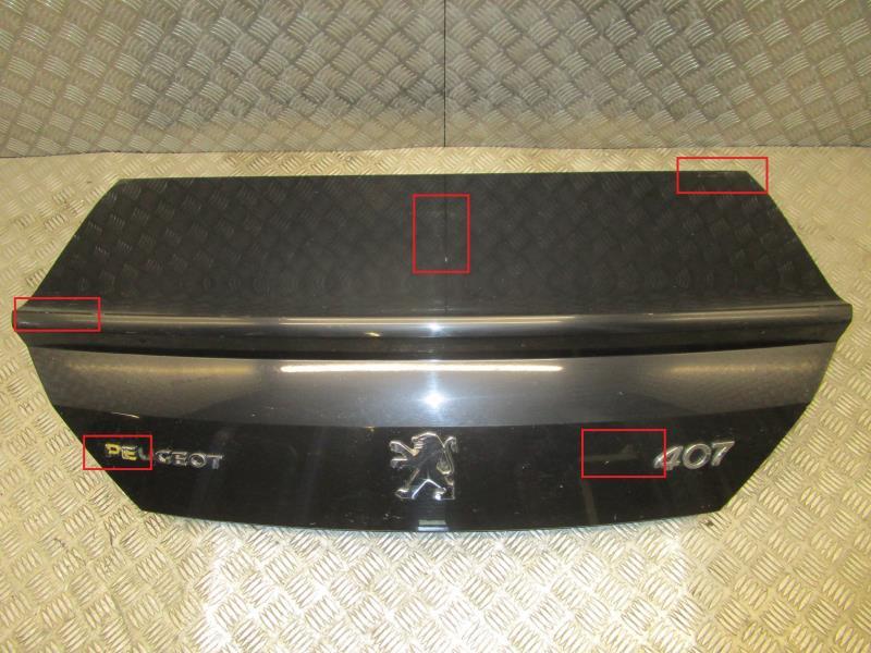 Portabagagli/Portellone posteriore PEUGEOT 407 COUPE Diésel - 1