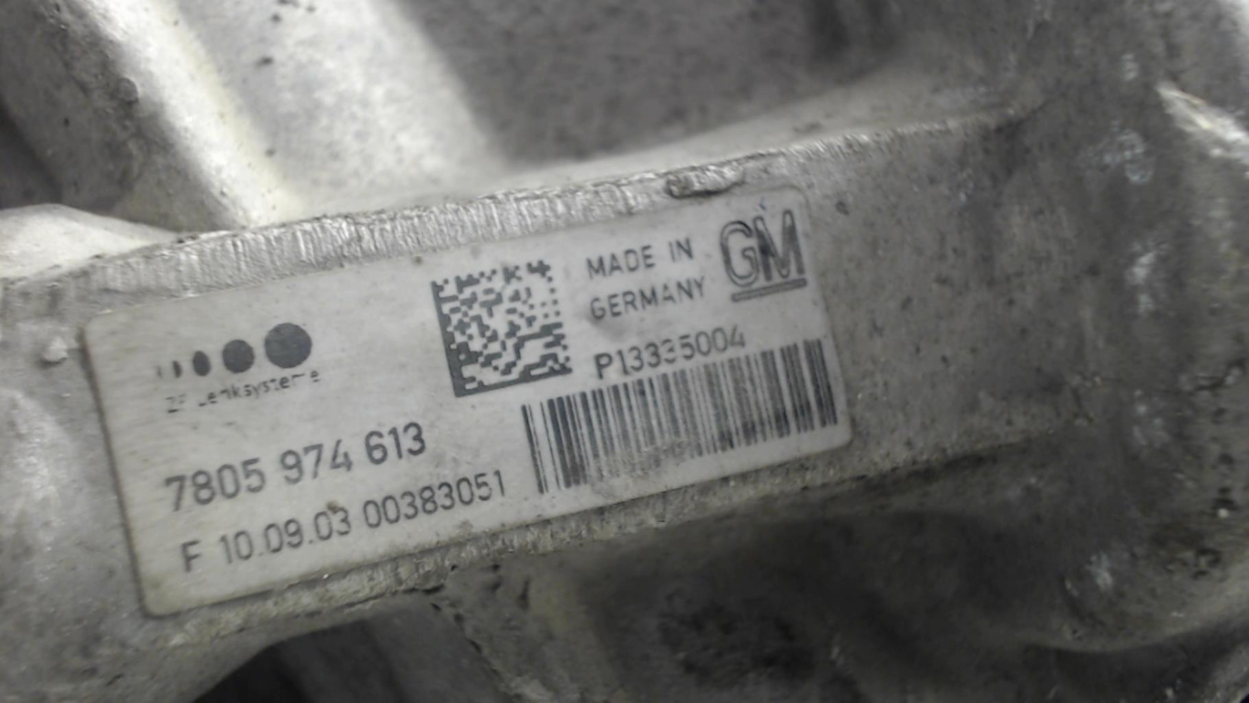Cremagliera servosterzo OPEL ASTRA J PHASE 1 Diésel - 1