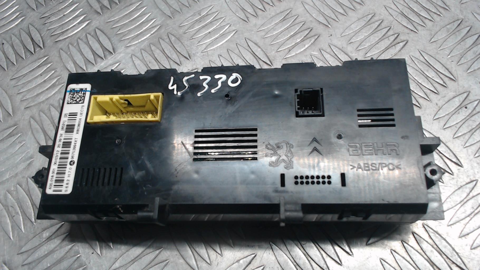 Commande chauffage CITROEN C3 2 PHASE 1 Diesel - 1