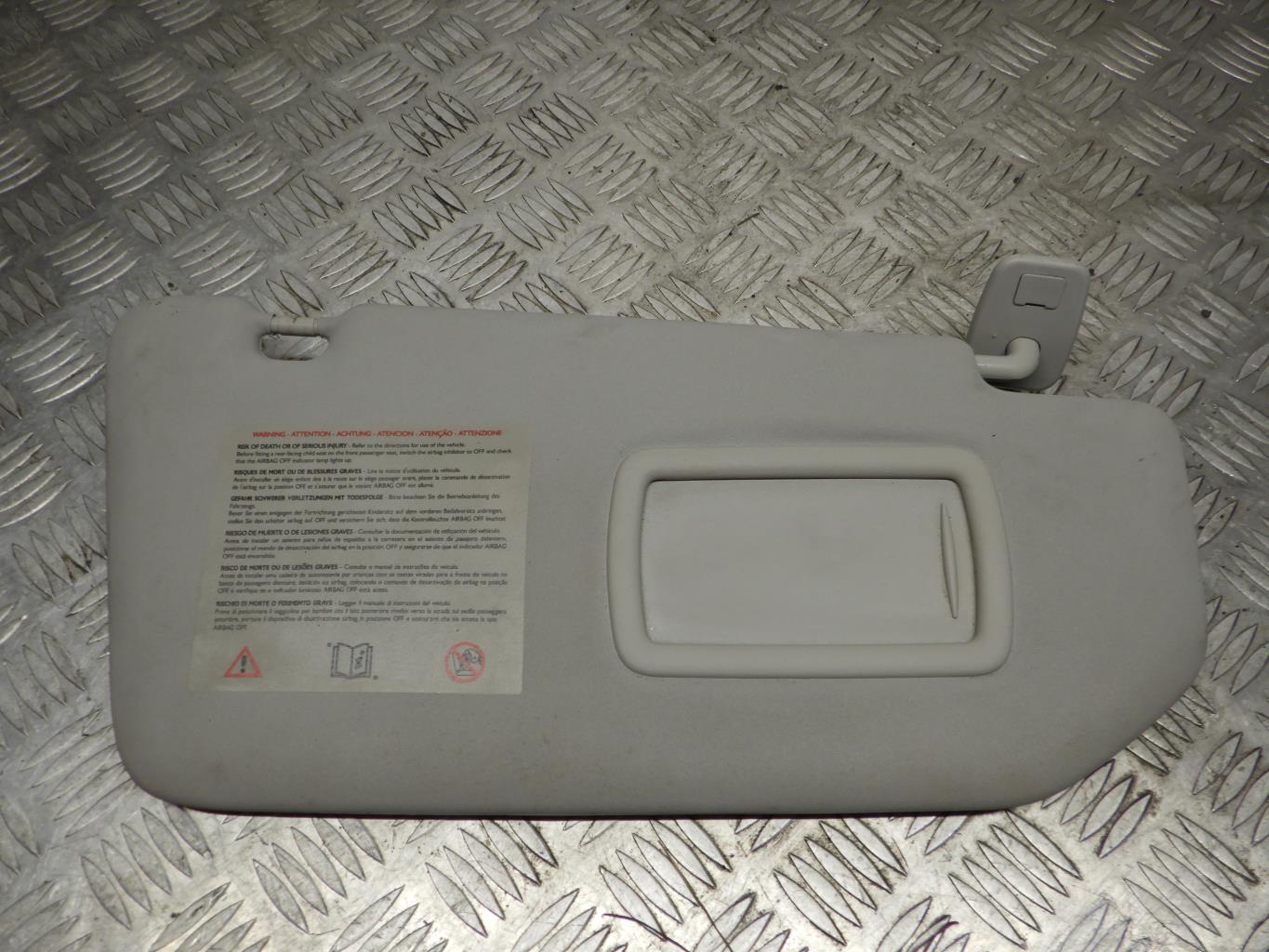 Visiera parasole destra RENAULT SCENIC 3 PHASE 1  - 1