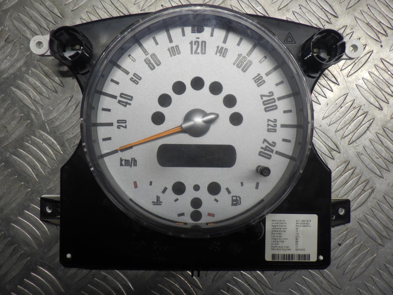 Compteur MINI MINI 1 R50/R53 PHASE 1 Essence - 1