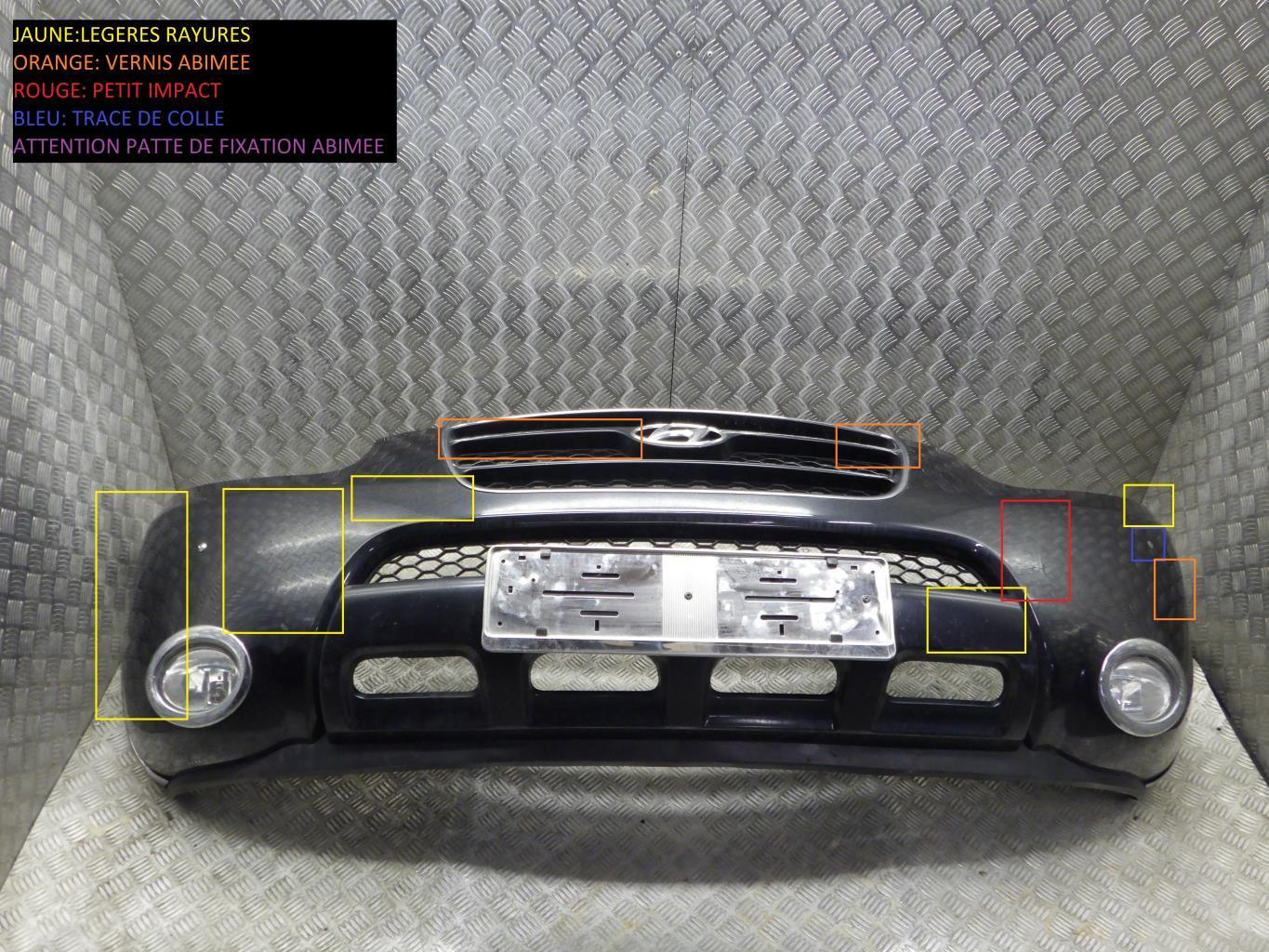 Pare choc avant HYUNDAI SANTA FE 2 PHASE 1  - 1