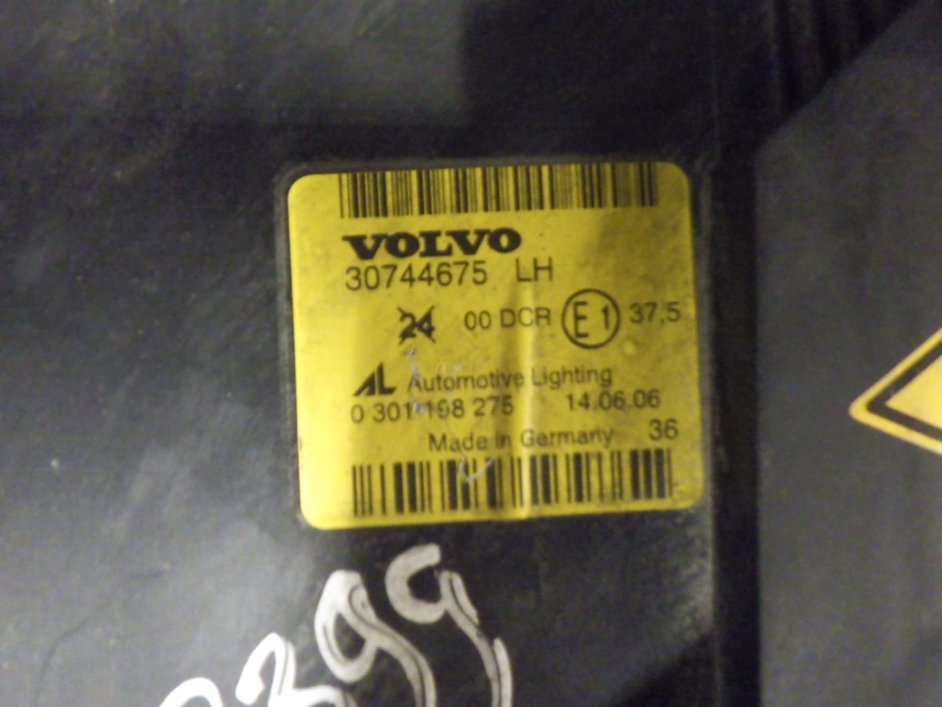 Gruppo ottico anteriore principale sinistro (luci)(faro) VOLVO S 40 2 PHASE 1 Diésel - 1