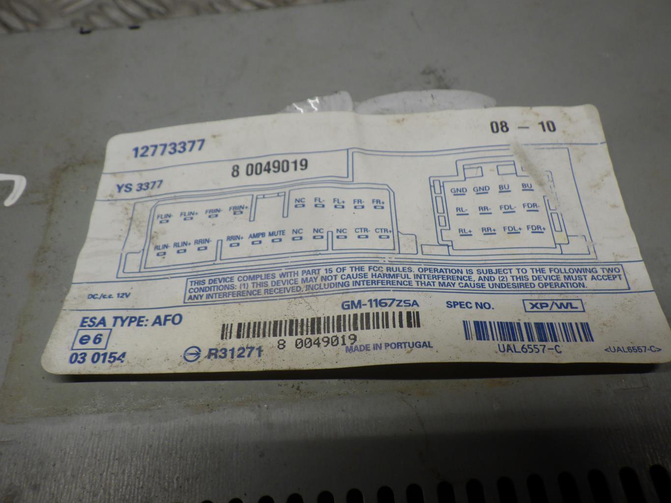 Amplificateur audio SAAB 9.3 2 SPORT SEDAN PHASE 2 Diesel - 1
