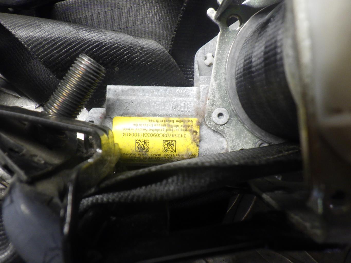 Cintura di sicurezza anteriore sinistra FORD FIESTA 6 PHASE 1  - 1