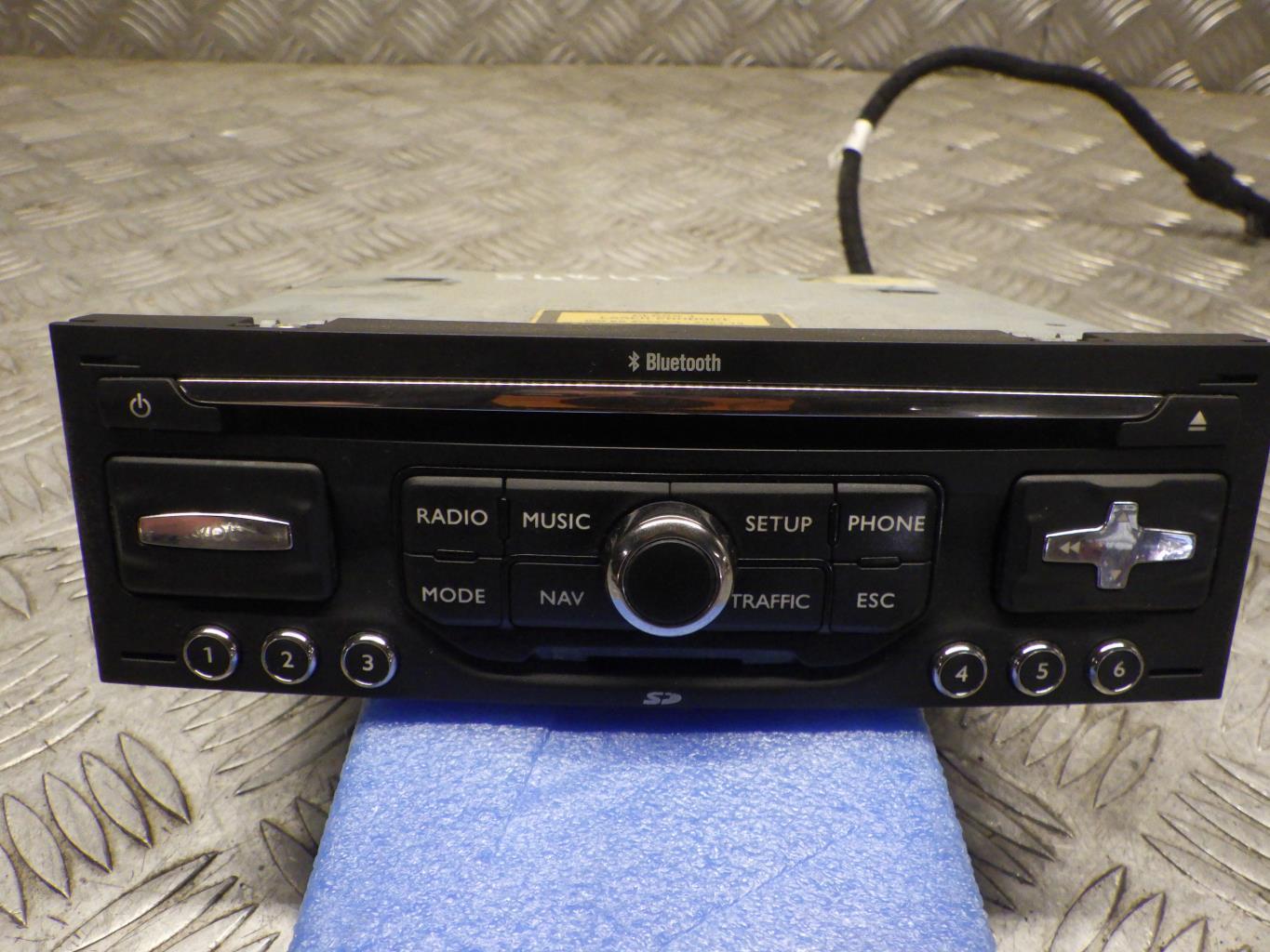 Autoradio originale PEUGEOT 207 PHASE 2 Diésel - 1