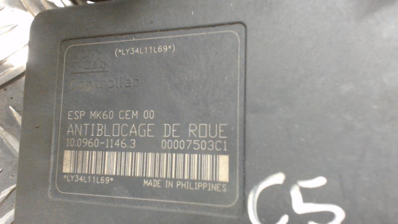 Bloc ABS (freins anti-blocage) CITROEN C5 1 PHASE 2 Diesel - 1
