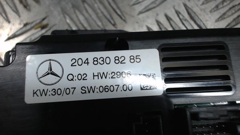 Commande chauffage MERCEDES CLASSE C 204 PHASE 1 Diesel - 1
