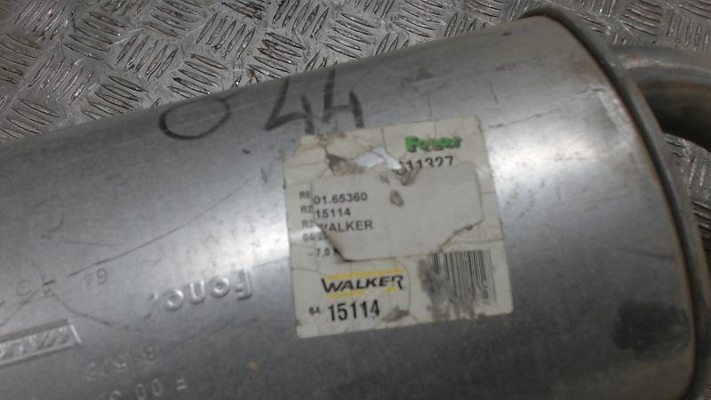 Silencieux arriere (echappement) RENAULT R21 PHASE 1 Diesel - 1