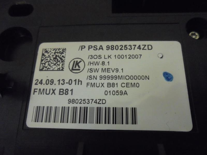 Commande chauffage DS DS5 PHASE 1 Diesel - 1