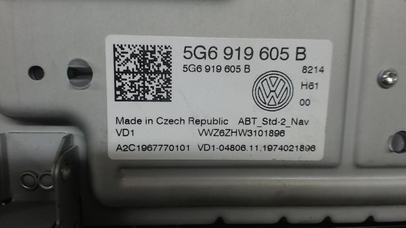 Ecran GPS VOLKSWAGEN GOLF 7 phase 2 Essence - 1