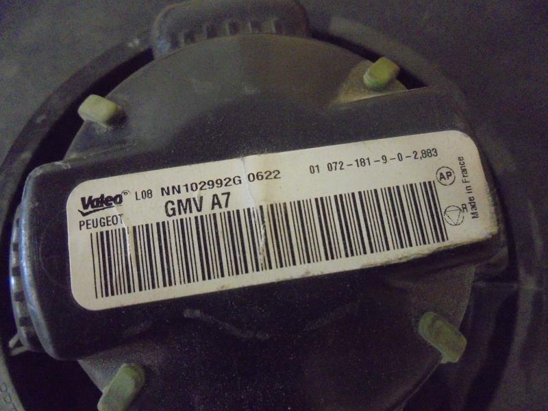 Pulseur d'air PEUGEOT 207 PHASE 1 BREAK Diesel - 1