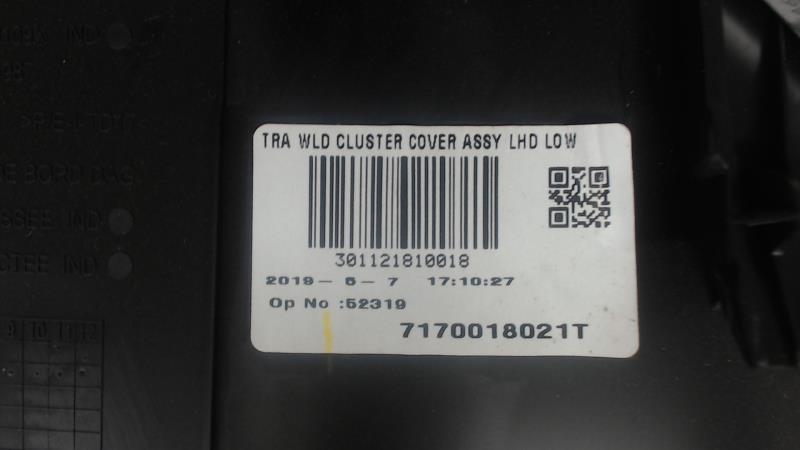 Casquette tableau de bord RENAULT CLIO 5  - 1
