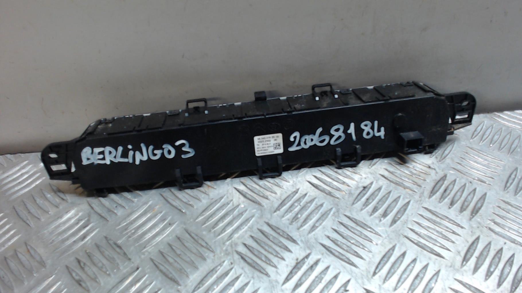 Commande chauffage CITROEN BERLINGO 3 M PHASE 1 Diesel - 1