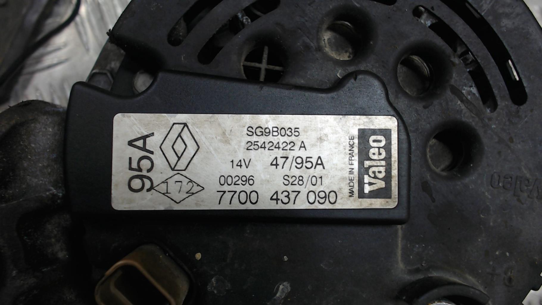 Alternateur RENAULT CLIO 2 PHASE 2 Essence - 1