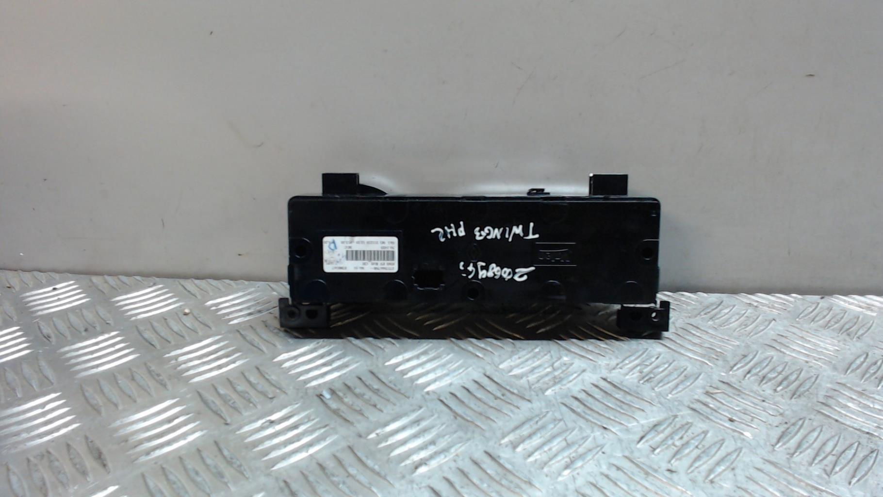 Commande chauffage RENAULT TWINGO 3 PHASE 2  - 1