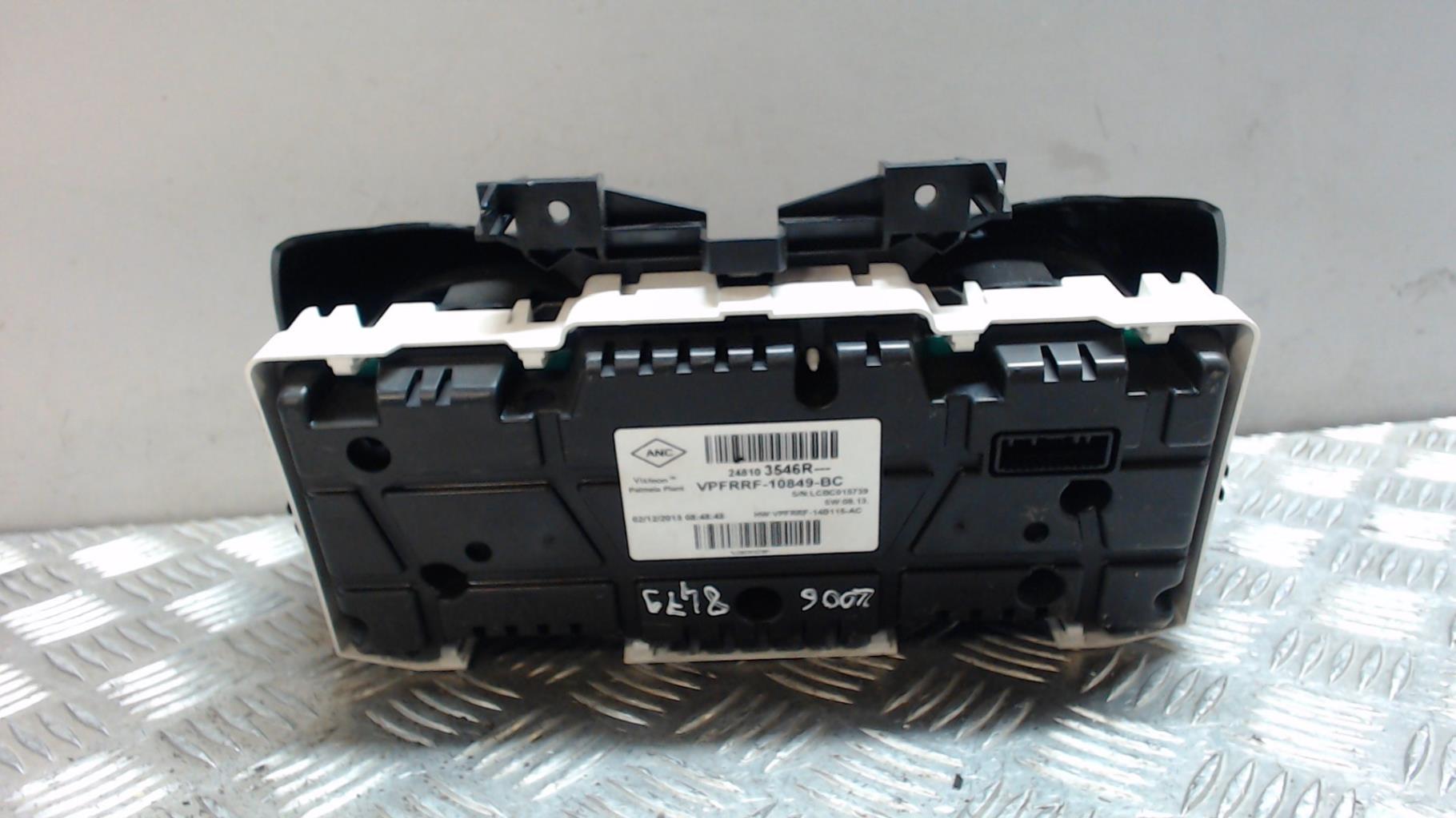 Compteur RENAULT CLIO 4 PHASE 1  - 1