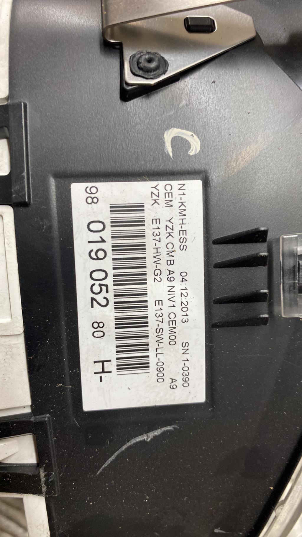 Compteur PEUGEOT 208 1 PHASE 1 Essence - 1