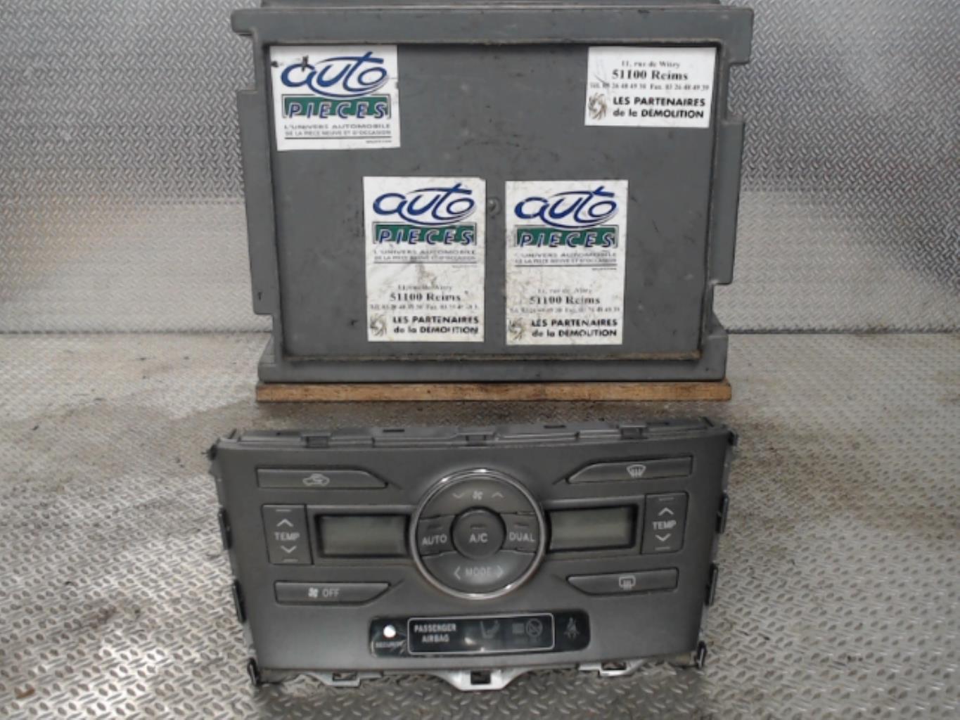Commande chauffage TOYOTA AURIS 1 PHASE 1 Diesel - 1
