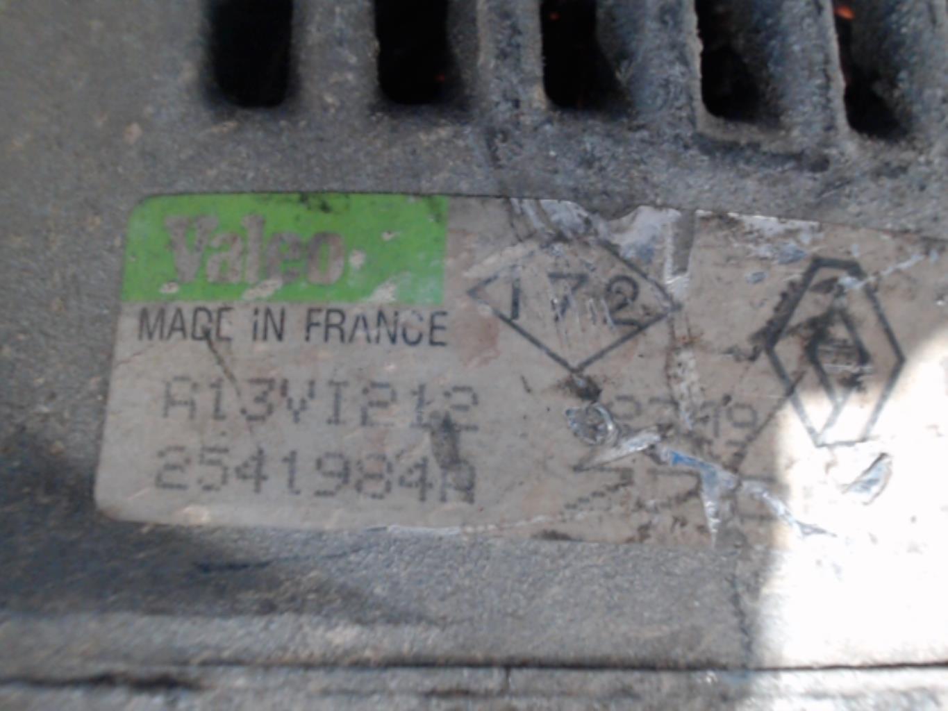 Alternateur RENAULT MEGANE 1 PHASE 1 Essence - 1