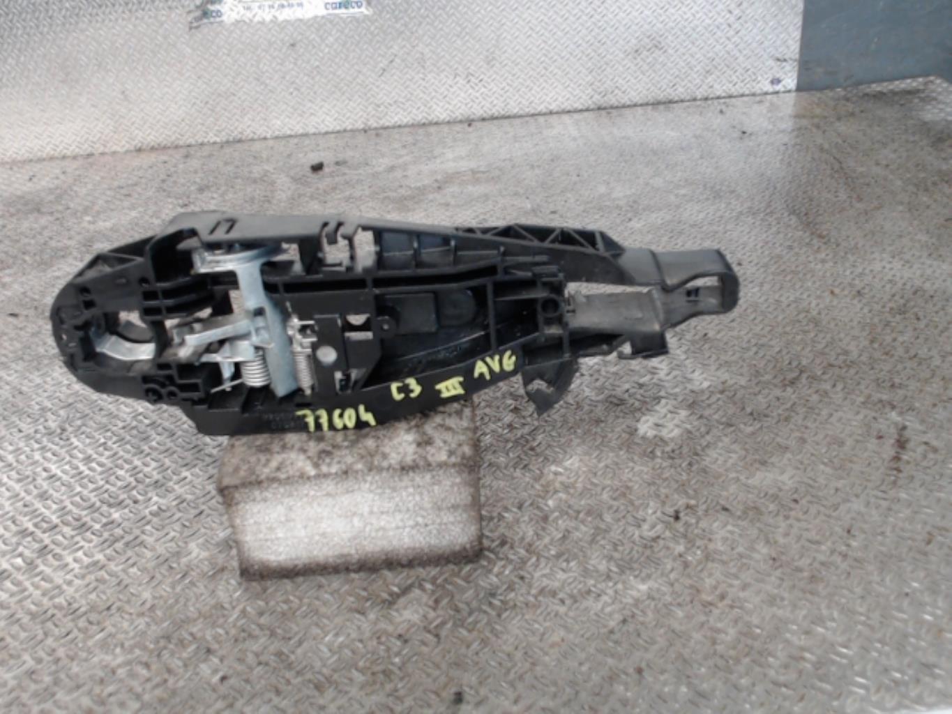 Support poignee porte avant gauche CITROEN C3 3 PHASE 1 Diesel - 1