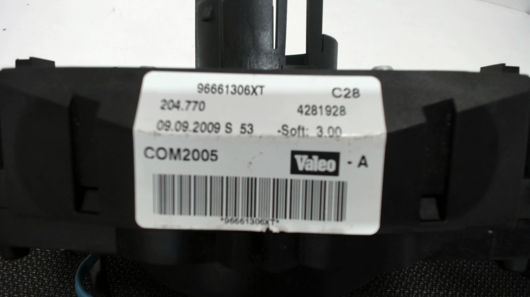 Image Com (Bloc Contacteur Tournant+Commodo Essuie Glace+Commodo Phare) - PEUGEOT 207